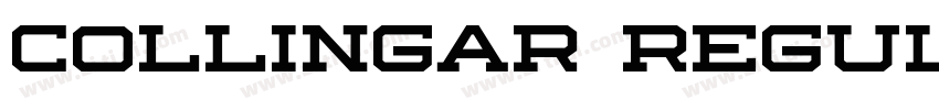 Collingar Regular字体转换 Collingar Regular字体转换